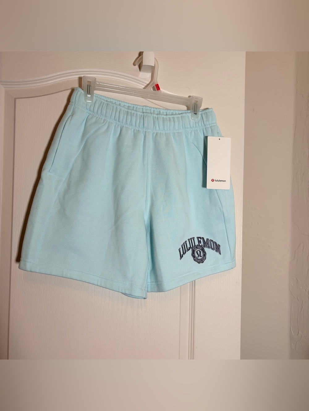 Lululemon Scuba Mid-Rise Oversized Short 7" Graphic. NWT Mint Breeze. SZ Small